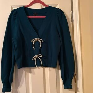Almost new size small Express cardigan. Only worn one time.